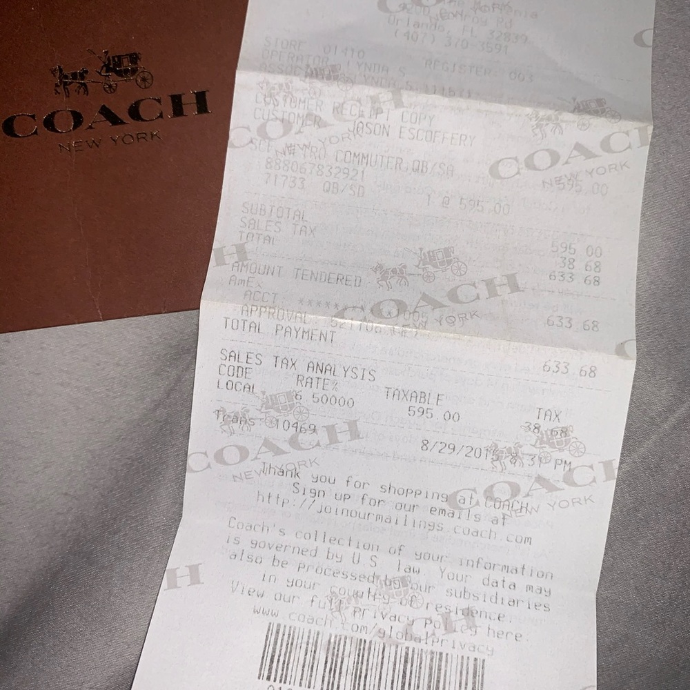 Coach Metropolitan Commuter briefcase - Picture 8 of 8